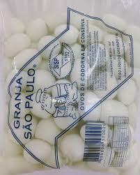 OVO DE CODORNA RESFRIADO GRANJA SAO PAULO PCT 1KG 
