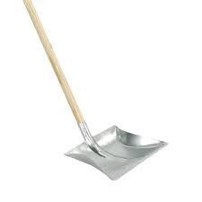 PA PARA LIXO GALVANIZADA CAMPO BELO CABO LONGO 