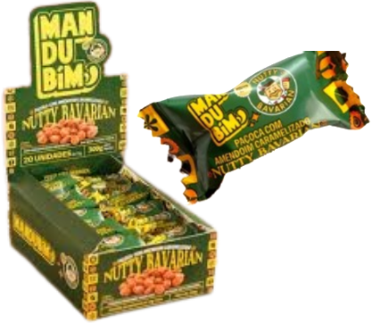 PACOCA ROLHA MANDUBIM PCT 15GR NUTTY BAVARIAN
