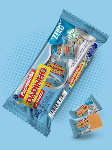 PACOCA ZERO QUADRADA DADINHO PCT 18GR 