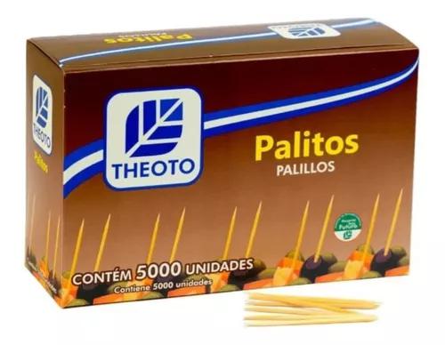 PALITO DE DENTE THEOTO CX 5.000UN 