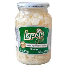 PALMITO PUPUNHA LAPAP PICADO VD 300GR 