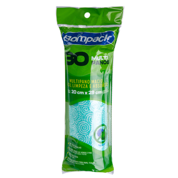 PANO MULTIUSO BOMPACK RL 30UN VERDE