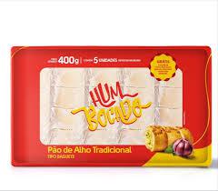 PAO DE ALHO HUM BOCADO PCT 400GR TRADICIONAL