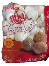 PAO DE QUEIJO CONG. HUM BOCADO LANCHINHO 50GR PCT 2KG 