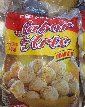 PAO DE QUEIJO CONG. SABOR ARTE COQUETEL 15GR PCT 400GR 