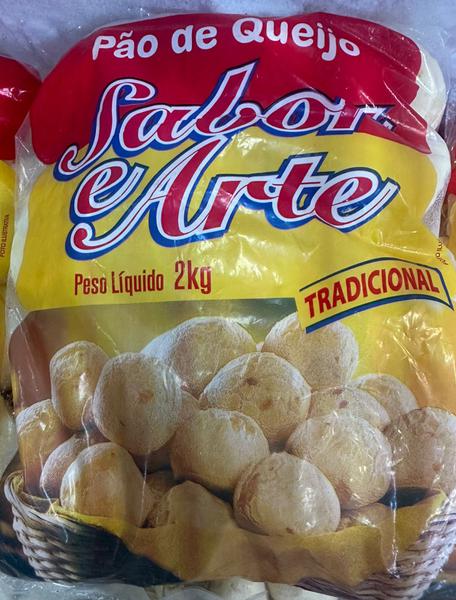 PAO DE QUEIJO CONG. SABOR ARTE LANCHE 90GR PCT 2KG 