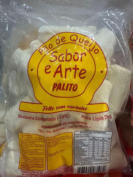 PAO DE QUEIJO CONG. SABOR ARTE PALITO 70GR PCT 2KG 