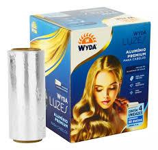 PAPEL ALUMINIO PARA MECHAS WYDA LUZES CX 4UN 