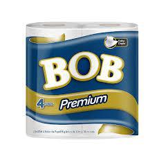 PAPEL HIGIENICO FOLHA DUPLA BOB PCT 4X30MT 