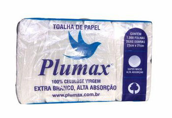 PAPEL INTERFOLHA 100% CELULOSE PLUMA PCT 1000UN 