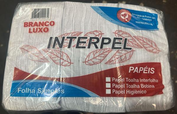 PAPEL INTERFOLHA BRANCO LUXO INTERPEL PCT 800UN 