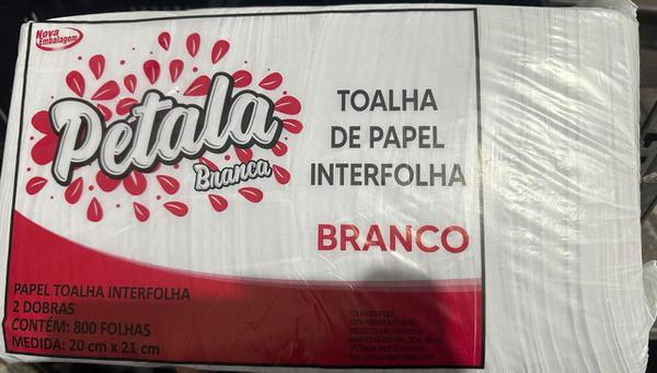 PAPEL INTERFOLHA BRANCO PETALA PCT 800UN 