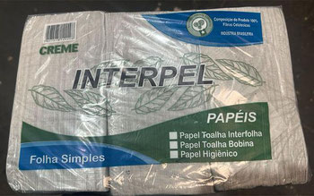 PAPEL INTERFOLHA CREME INTERPEL PCT 700UN 