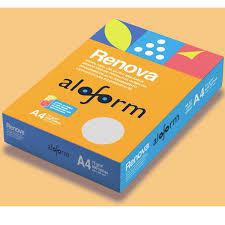 PAPEL SULFITE A4 ALOFORM RENOVA PCT 500UN 