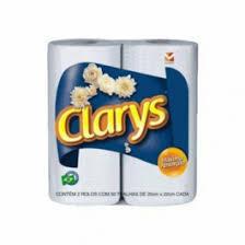 PAPEL TOALHA CLARYS PCT 2UN 