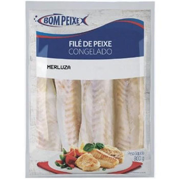 PEIXE CONG. MERLUZA BOM PEIXE FILE PCT 800GR 