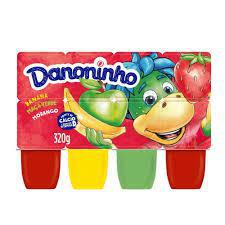 PETIT SUISSE DANONINHO BDJ 320GR MULT MORANGO BANANA MACA