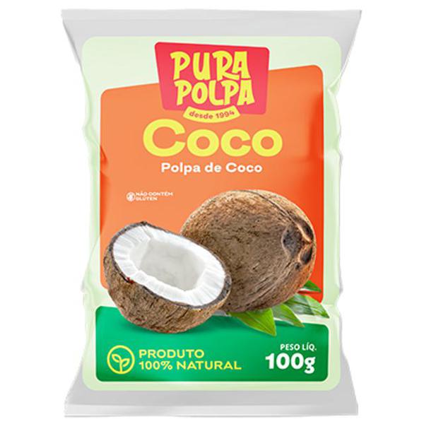 POLPA FRUTA PURA POLPA PCT 100GR COCO