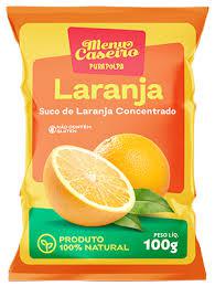 POLPA FRUTA PURA POLPA PCT 100GR LARANJA