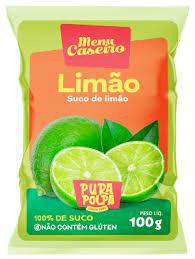POLPA FRUTA PURA POLPA PCT 100GR LIMAO