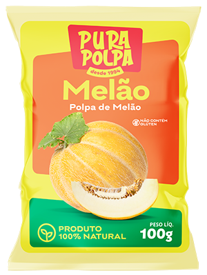 POLPA FRUTA PURA POLPA PCT 100GR MELAO