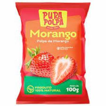 POLPA FRUTA PURA POLPA PCT 100GR MORANGO