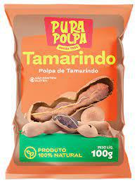 POLPA FRUTA PURA POLPA PCT 100GR TAMARINDO