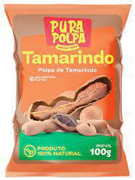 POLPA FRUTA PURA POLPA PCT 100GR TAMARINDO