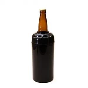 PORTA GARRAFA 600ML ICEPACK PRETO 