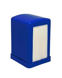 PORTA GUARDANAPO SNACK (EM PE) AZUL 