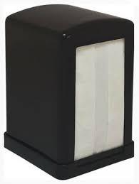 PORTA GUARDANAPO SNACK (EM PE) PRETO 