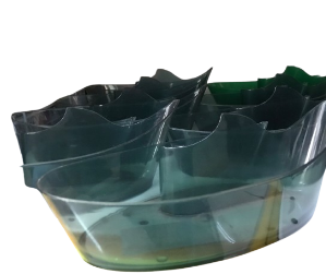 PORTA GUARDANAPO VELEIRO CRISTAL 