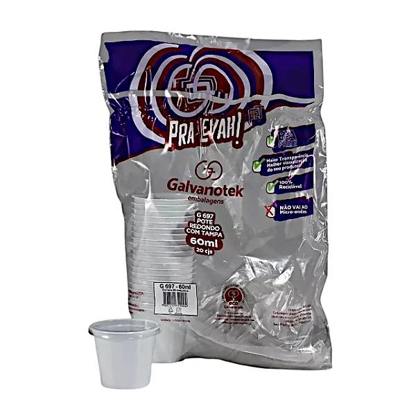 POTE PARA MOLHO GALVANOTEK G697 60ML PCT 20UN 