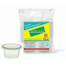 POTE REDONDO 0200ML RIOPLASTIC PCT 24UN 