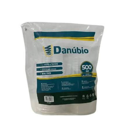 POTE REDONDO 0500ML DANUBIO PCT 24UN 
