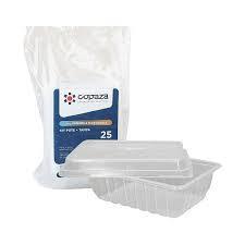 POTE RETANGULAR 0250ML COPAZA PCT 25UN 