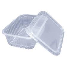 POTE RETANGULAR 0500ML PRAFESTA PCT 8UN 