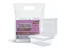 POTE RETANGULAR 0750ML RIOPLASTIC PCT 24UN 