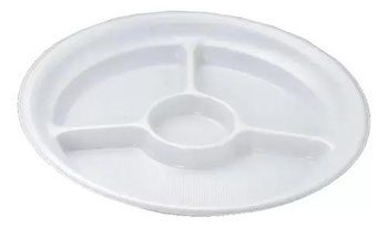 PRATO 26 CM 3 DIV. COPAZA PCT 10 UN. 