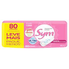PROTETOR DIARIO ULTRA RESPIRAVEL SYM PCT 80UN COM PERFUME 