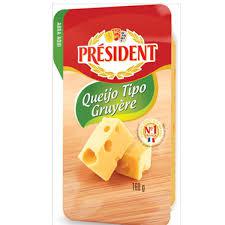 QUEIJO GRUYERE PRESIDENT PCT 160GR 