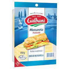 QUEIJO MUSSARELA GALBANI FATIADO BDJ 150GR 
