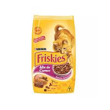 RACAO PARA GATO FRISKIES PCT 1KG ADULTOS CARNE