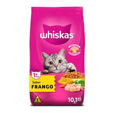 RACAO PARA GATOS WHISKAS PCT 900GR FRANGO