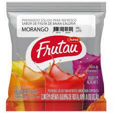 REFRESCO EM PO FRUTAU PCT 200GR MORANGO 