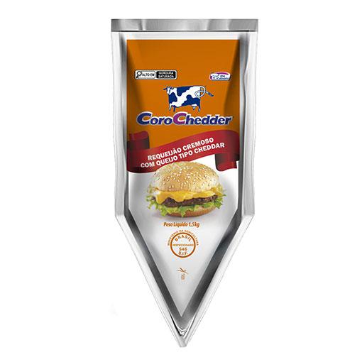 REQUEIJAO CREMOSO CHEDDAR CORONATA SC 1.5KG 