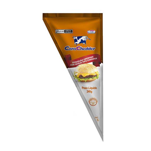 REQUEIJAO CREMOSO CHEDDAR CORONATA SC 240GR 