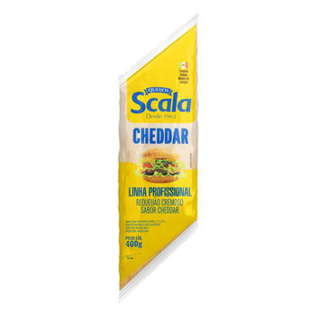 REQUEIJAO CREMOSO CHEDDAR SCALA SC 400GR 