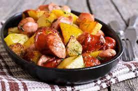 ROTISSERIA - LINGUICA COM BATATA CONGELADA (KG) 